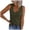 01-Army Green tank top for women, variant on UPPADA Womens Tank Tops Plus Size Ribbed Camisole Sleeveless Scoop Neck Vest Solid Color Loose Fit Tank Top Workout Camisole Tops Camisetas de Mujer de Moda,Blue-3X-Large