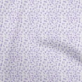thumbnail image 1 of oneOone Velours Violet Tissu à Fleurs Tissu pour Robe Tissu Imprimé Tissu au Mètre 58 Pouces de Large, 1 of 4