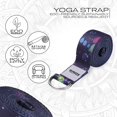 thumbnail image 2 of RDX Sangle de Yoga 8 Pi avec Boucle Anneau en D, Ceintures Ajustables en Polyester Coton Durables pour l'Étirement P, F3, 2 of 5