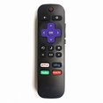thumbnail image 1 of Amaz247 Infrared Replacement Remote Control for Insignia Roku Built-in TVs - Auto-Controlled, No Programming/Pairing Required - Features Volume & Power Buttons - Compatible with All Insignia Roku TV, 1 of 5