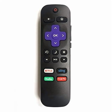 Télécommande de Remplacement Infrarouge Amaz247 pour Téléviseurs Intégrés Insignia Roku - Contrôle Automatique, Aucune Programmation/appairage Requis - Comprend des Boutons de Volume et d'Alimentation - Compatible avec Tous les Téléviseurs Insignia Roku