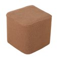 thumbnail image 3 of Ottoman Covers Slipcover Polyester Ottoman Slipcover Rectangle Ottoman Protector coffee, 3 of 8