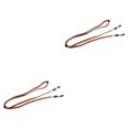 thumbnail image 4 of Transemion Eyeglass Strap Non- for Slip Stretchy Universal Rope Eyewear Sports Retainer Dark Brown 26.77 Inch 2Set, 4 of 6