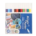thumbnail image 2 of Acrylic Pens, Strong Coverage Acrylic Paint Markers Waterproof  For Glass 12 Colors,24 Colors,48 Colors, 2 of 8