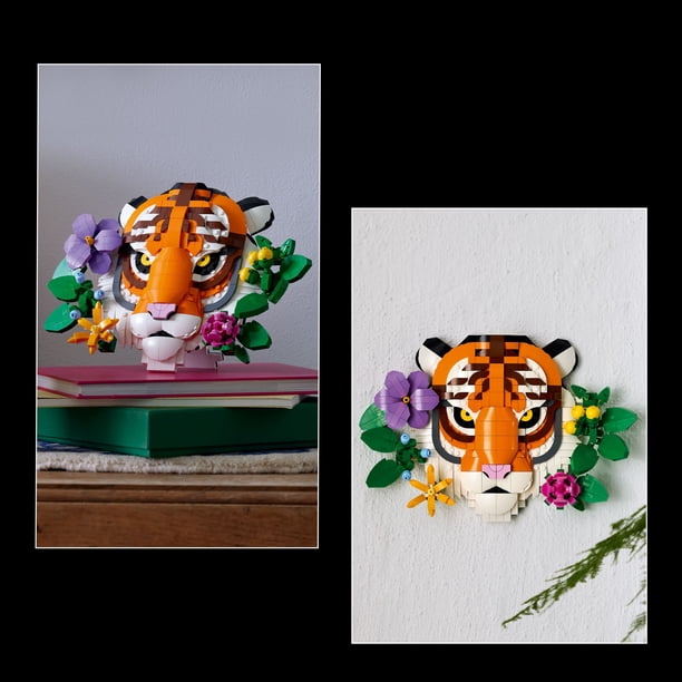 LEGO Art The Fauna Collection – Tiger, Building Set for Adults 18+