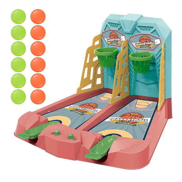 UsRHHA Children's Tabletop Mini Basketball Court, Two Player Finger Ejection Competitive Game, Puzzle Sports Toys