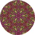 thumbnail image 1 of Ahgly Company Tapis d'Intérieur Lavable en Machine Carré Transitionnel Marron Clair, 3 Pieds Carré, 1 of 7