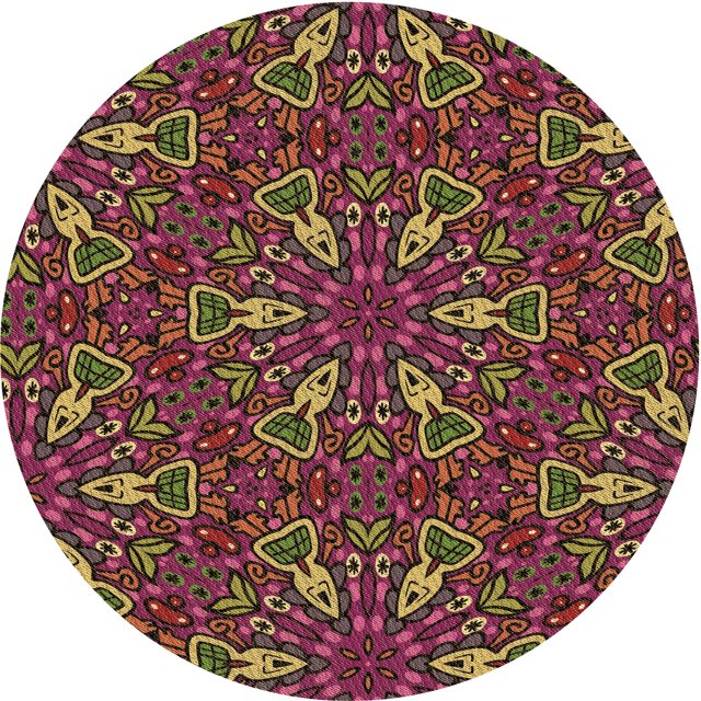 Ahgly Company Tapis d'Intérieur Lavable en Machine Carré Transitionnel Marron Clair, 3 Pieds Carré