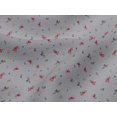 thumbnail image 4 of oneOone Viscose Jersey Fabric Leaves & Flower Floral Print Fabric BTY 60 Inch Wide, 4 of 5