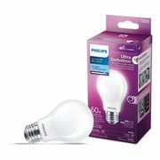Philips UltraDefinition LED A19 E26 60W Equivalent Energy Saving Light Bulb, Dimmable Daylight (5000K)