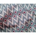 thumbnail image 4 of oneOone Silk Tabby Fabric Chevron Ikat Print Fabric By Yard 42 Inch Wide, 4 of 4