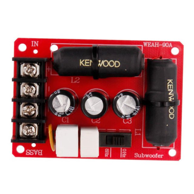 Miulika Bass Subwoofer Second-order Crossover Frequency Divider DIY Home Theater without