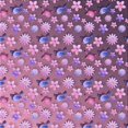 thumbnail image 1 of Ahgly Company Tapis d'Intérieur Lavable en Machine Carré Transitionnel Rose Prune Violet, 6 Pieds Carré, 1 of 7