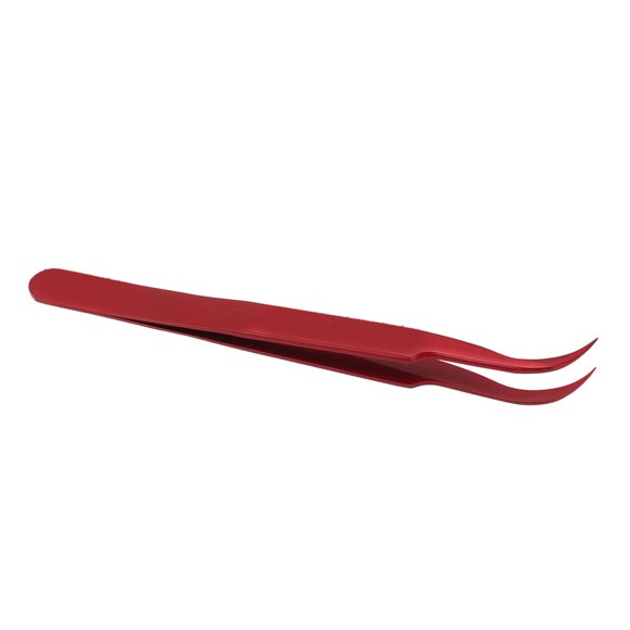 Tweezers Tweezers Aluminium Alloy Curved Tip Antimagnetic Tool for Electronic Repair Maintenance