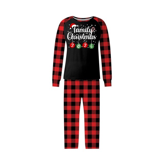 Pyjamas de Noël Assortis pour Hommes Ensembles de Pyjamas de Vacances pour la Famille