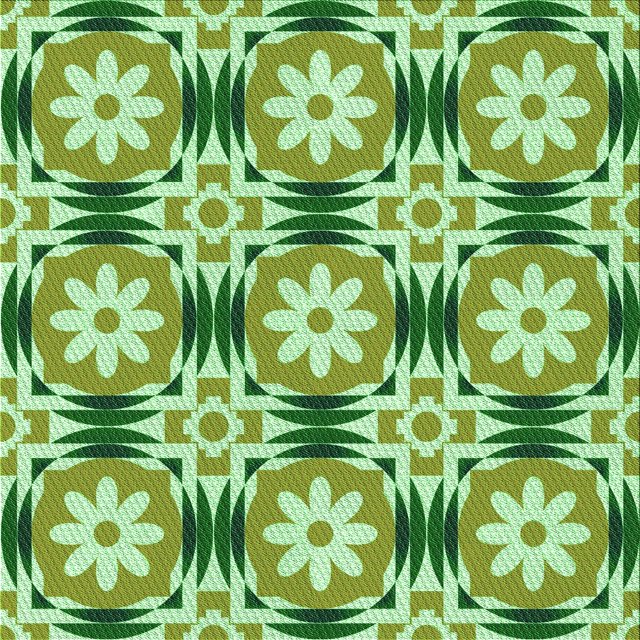 Ahgly Tapis d'Intérieur Lavable en Machine Carré Vert Clair, 8 Pieds Carré