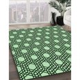 thumbnail image 3 of Ahgly Tapis Rectangulaire Lavable en Machine Intérieur Transitionnel Vert Forêt Foncé, 2 Pieds x 4 Pieds, 3 of 7
