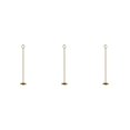 thumbnail image 1 of Baohd Contemporary Table Number Holder Photo Stand for Trendy Hotel Settings Gold 35cm 3Set, 1 of 6