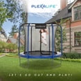 thumbnail image 5 of Plexalife Ensemble de Trampoline Rond de 8 Pi avec Système de Sécurité à Cadre Flexible à Anneau Supérieur de Qualité Supérieure, 5 of 5