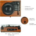 thumbnail image 4 of DIGITNOW Vintage 3-Speed Bluetooth Vinyl Record Player with Built-in Speakers, 4 of 5