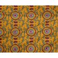 thumbnail image 4 of oneOone Polyester Lycra Fabric Leaves & Floral Block Printed Craft Fabric BTY 56 Inch Wide, 4 of 4