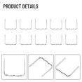thumbnail image 3 of 500 Pcs 0.8mm Hot Stapler Staples for Car Bumper Plastic Welder Repair Kit, 3 of 9