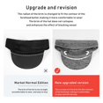 thumbnail image 4 of Summer Women Sport Sun Visor Hats Quick Dry Empty Top Baseball Cap UV Protection, 4 of 6