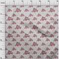 thumbnail image 3 of oneOone Tissu Polyester Spandex Bordeaux Tissu pour Robe Tissu Imprimé au Mètre 56 Pouces de Large, 3 of 5