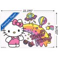 thumbnail image 2 of Hello Kitty - Retro Rainbow Wall Poster, 14.725" x 22.375", 2 of 4