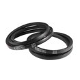 thumbnail image 1 of Unique Bargains A1397/A55 V Belt 55-inch Inner Girth, A-Section Rubber Drive Belt 2pcs, 1 of 3