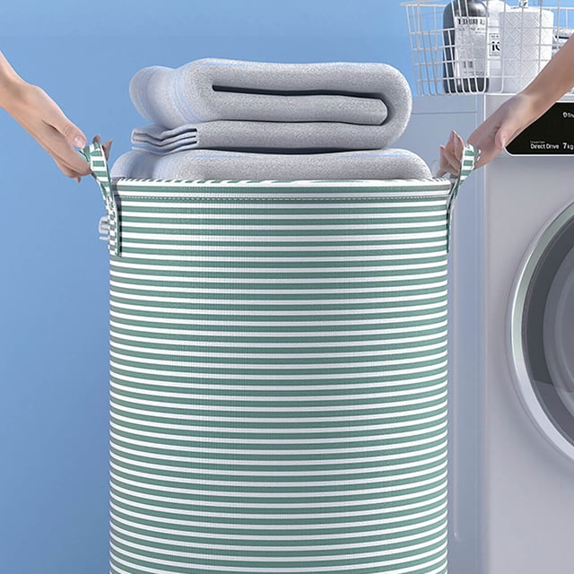 Clothes Foldable Household Bathroom Storage Bucket Toy Clothing Storage Dormitory Sorting Short Laundry Hamper Sock Laundry Laundry Quilts Hamper Collapsible for Clothes