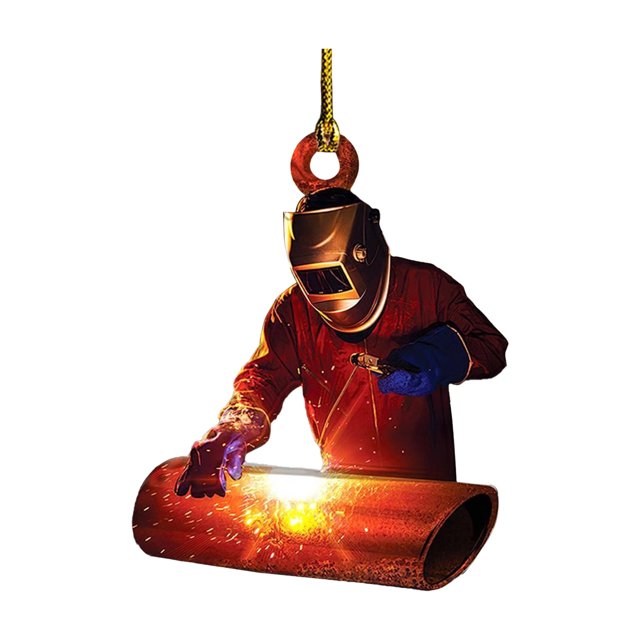 Christmas Tree Decorations Ornaments Set Christmas Ornaments Pendant Christmas Tree Personality Welder Diy Pendant Christmas Decorations Tree Ornaments Teacher Ornaments for Christmas Tree