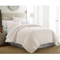 thumbnail image 4 of ienjoy Home Hotel Collection Soft Brushed Microfiber Duvet Cover Set, Queen, Ivory, 4 of 10