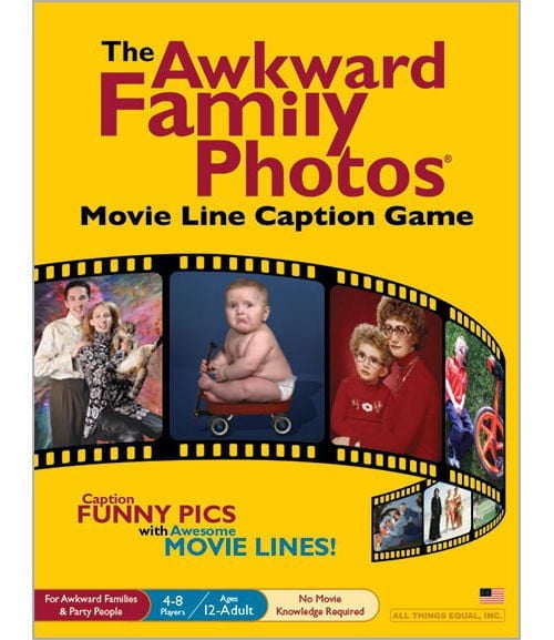 All Things Equal, Inc The Awkward Family Photos Movie Line Caption GAME