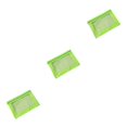 thumbnail image 1 of Decodeary Durable Pouch For Organizing Documents In Office Portable Zippered Pouch Fluorescent Green 3Set, 1 of 6