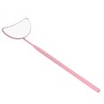 thumbnail image 1 of Eyelash Extension Mirror, Eyelash Makeup Mirror Grinding Process Stainless Steel Moon Shaped  For Home Use Pink, 1 of 8