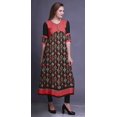 thumbnail image 3 of Bimba Kurti Longue Imprimée pour Femmes Robe Anarkali Indienne Haut Tunique Décontracté, 3 of 5