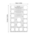 thumbnail image 4 of Miangastore 2 Pcs Ring Measuring Card Board Ring Jewelry Cardboard Sheets Jewelry Rings Measure Tool Ring Sizer Measuring Ruler Ring Measuring Gauge Ring Size Tools Usa Rings Size, 4 of 8