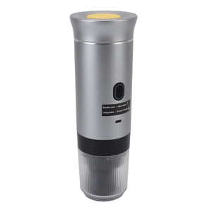 Portable Electric Coffee Maker, 304 Stainless Steel Travel Coffee Machine Long Battery Life  for RV Trip