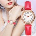 thumbnail image 1 of Sleek Minimalist With Strap Dial Women‘s Quartz Leather Watch Gift Watch, 1 of 2