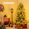 thumbnail image 3 of Costway 6 FT Artificial Christmas Tree with 270 LED Lights, 746 Branch Tips for Home Party, 3 of 10