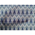 thumbnail image 4 of oneOone Cotton Cambric Fabric Chevron & Swirl Ikat Fabric Prints By Yard 56 Inch Wide, 4 of 4