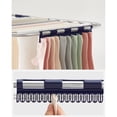 thumbnail image 2 of SONGMICS Clothes Drying Rack, Laundry Drying Rack, Free-Standing Drying Rack, Silver and Blue ULLR53BU, 2 of 6