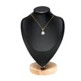 thumbnail image 2 of Ruiboury Necklace Display Bust Chic and Stable for Dresser Retail store Showroom Black L 1Set, 2 of 6