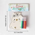 thumbnail image 2 of Arts & Crafts DIY Toys Easter Wooden Drawing Board for Kids Painting Coloring Craft Decoration Featuring Easter Rabbit Craft Project, 2 of 3