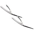 thumbnail image 1 of Oleegame 2PC Kitchen Utensils Set Stainless Steel Line Seafood Hot Pot Kitchen Special Pick Line Stainless Steel Peeling Back Artifact, 1 of 4