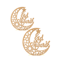 thumbnail image 1 of Paquet Double : Panneau Lune Bricolage Eid Mubarak, 1 of 3