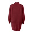 thumbnail image 5 of 2025 Chandail Raglan Mi-Long pour Femmes Chandails à Capuchon pour Hommes Chandail à Manches Chandail Uni Chandails pour Femmes Chandail à Col Roulé, 5 of 5