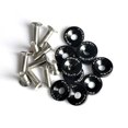 thumbnail image 1 of 10pcs M6 Anodized Aluminum Screw Washers & Bolts Auto Accessories, 1 of 7