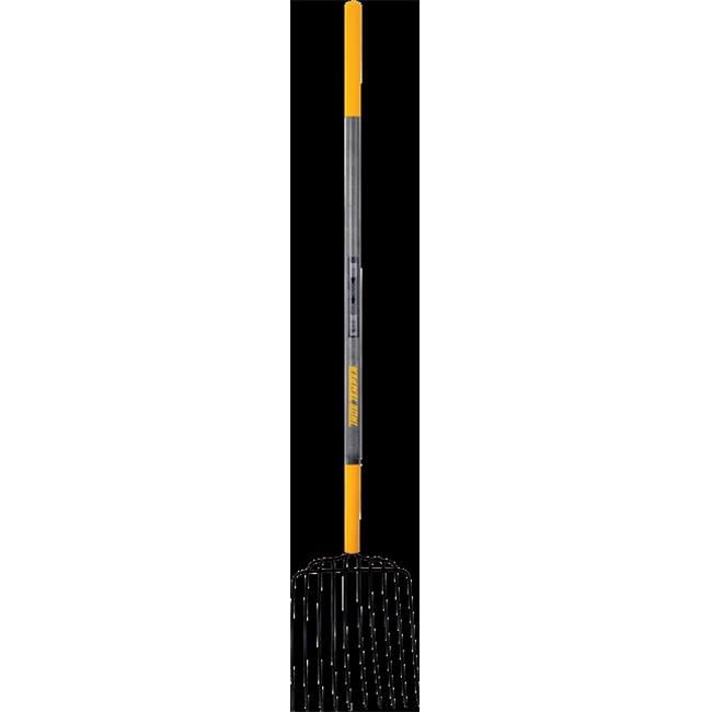 True Temper 2812400 61 in. Steel 10-Tine Bedding Fork